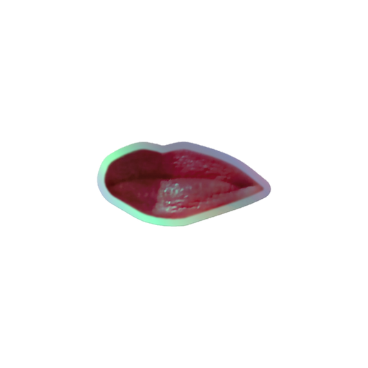 T.E.A Lips Holographic stickers